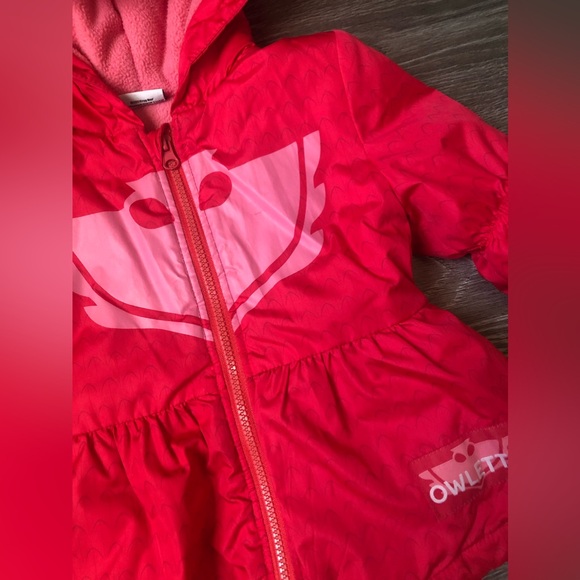 DISNEY PJ MASK OWLETTE PUFFED WATERPROOF COAT - Picture 2 of 7